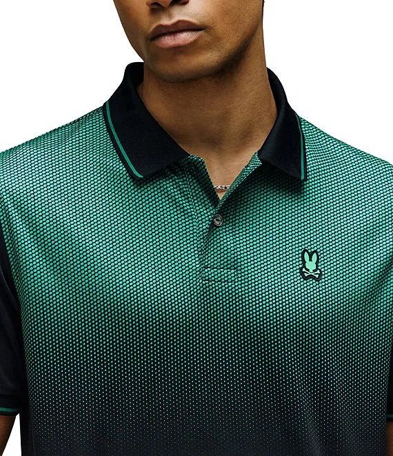 Psycho Bunny Bruce Simply Green Sport Polo