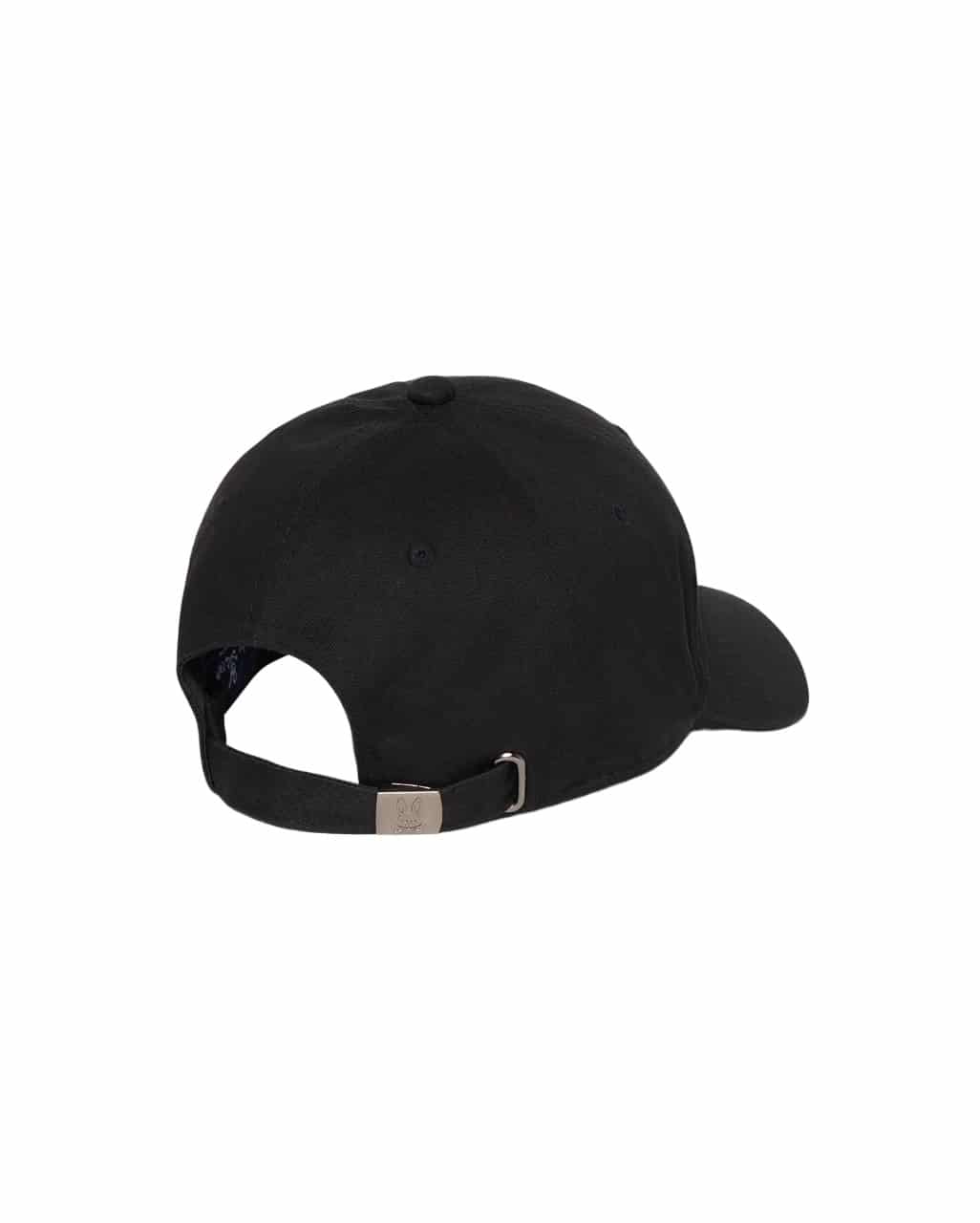 Psycho Bunny Classic Baseball Black Cap
