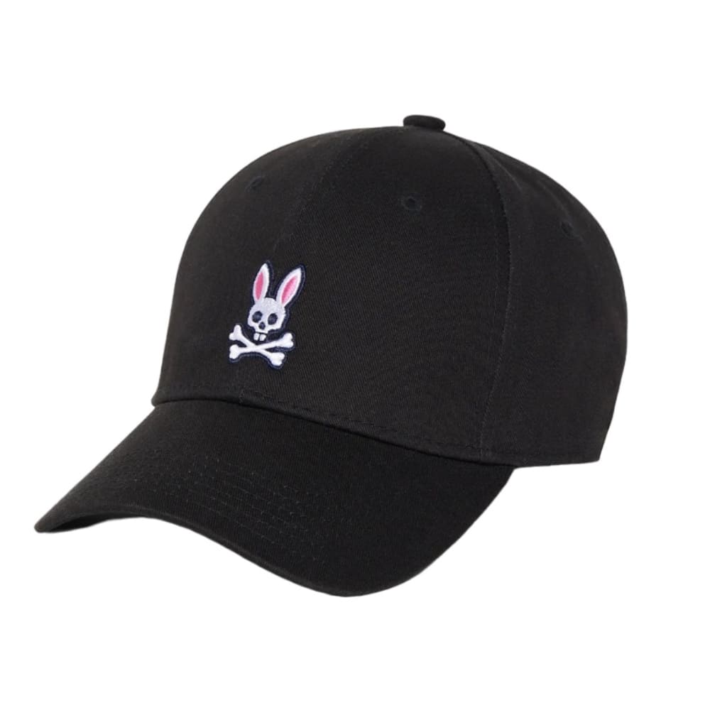 Psycho Bunny Classic Baseball Black Cap
