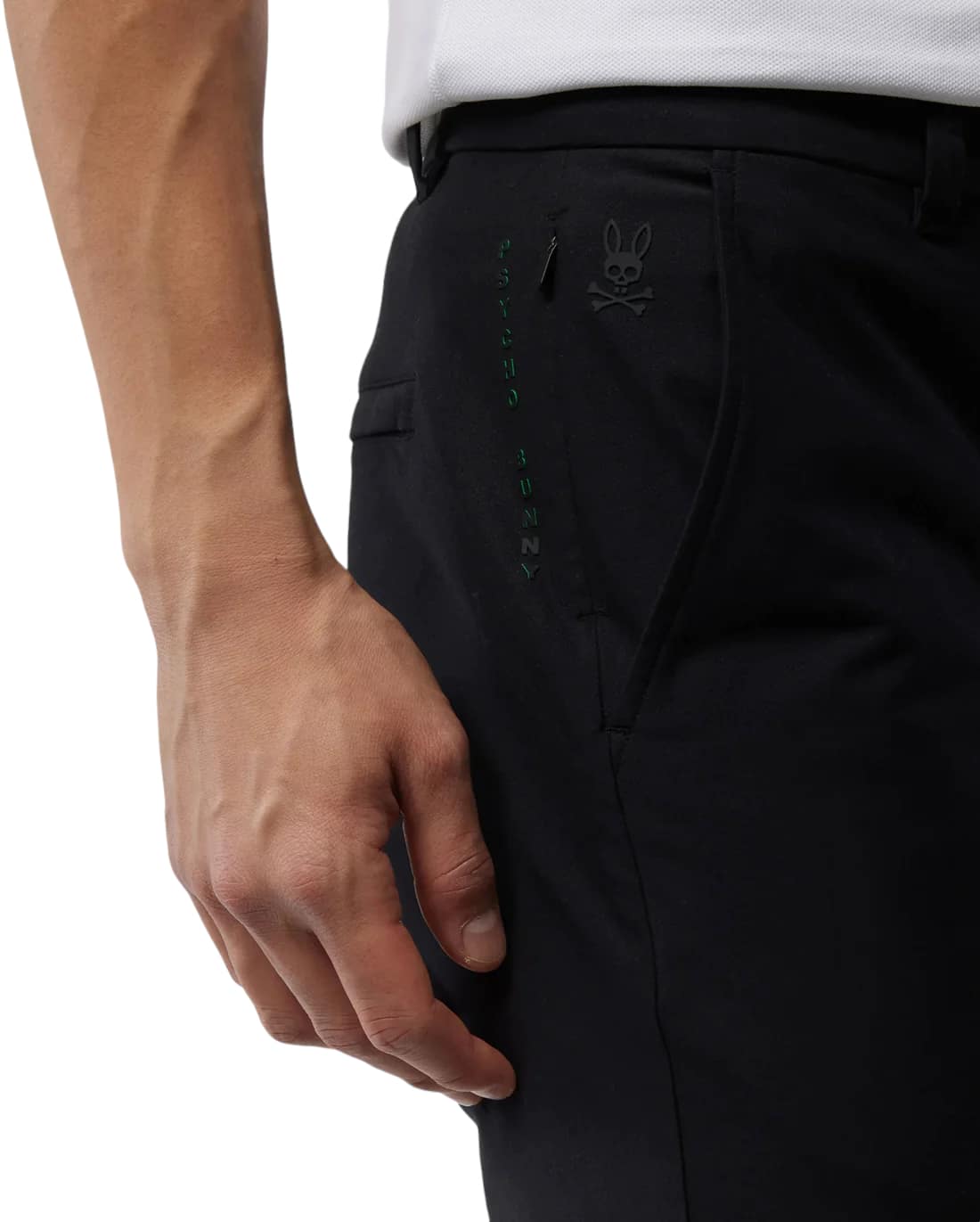 Psycho Bunny Gable Sport Black Pants