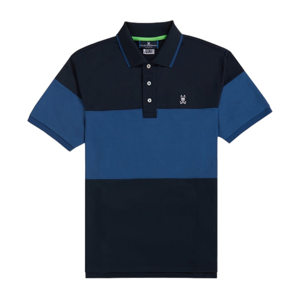 Psycho Bunny Men's Grayson Navy Sport Polo