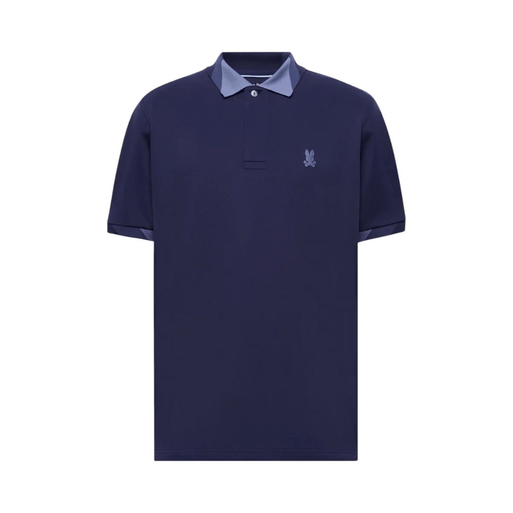 Psycho Bunny Onyx Evening Blue Sport Polo