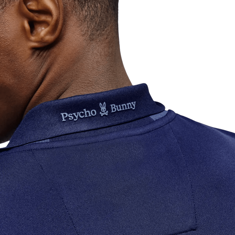Psycho Bunny Onyx Evening Blue Sport Polo