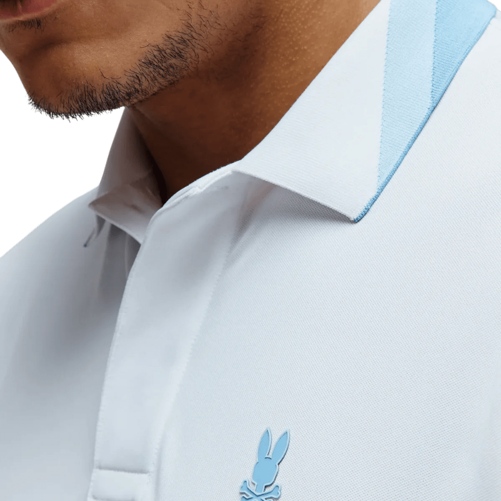 Psycho Bunny Onyx White Sport Polo