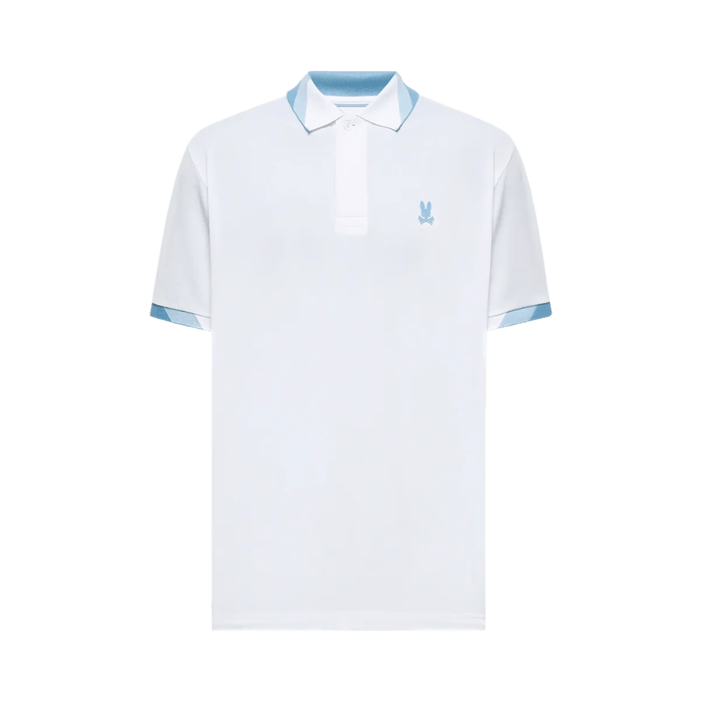 Psycho Bunny Onyx White Sport Polo