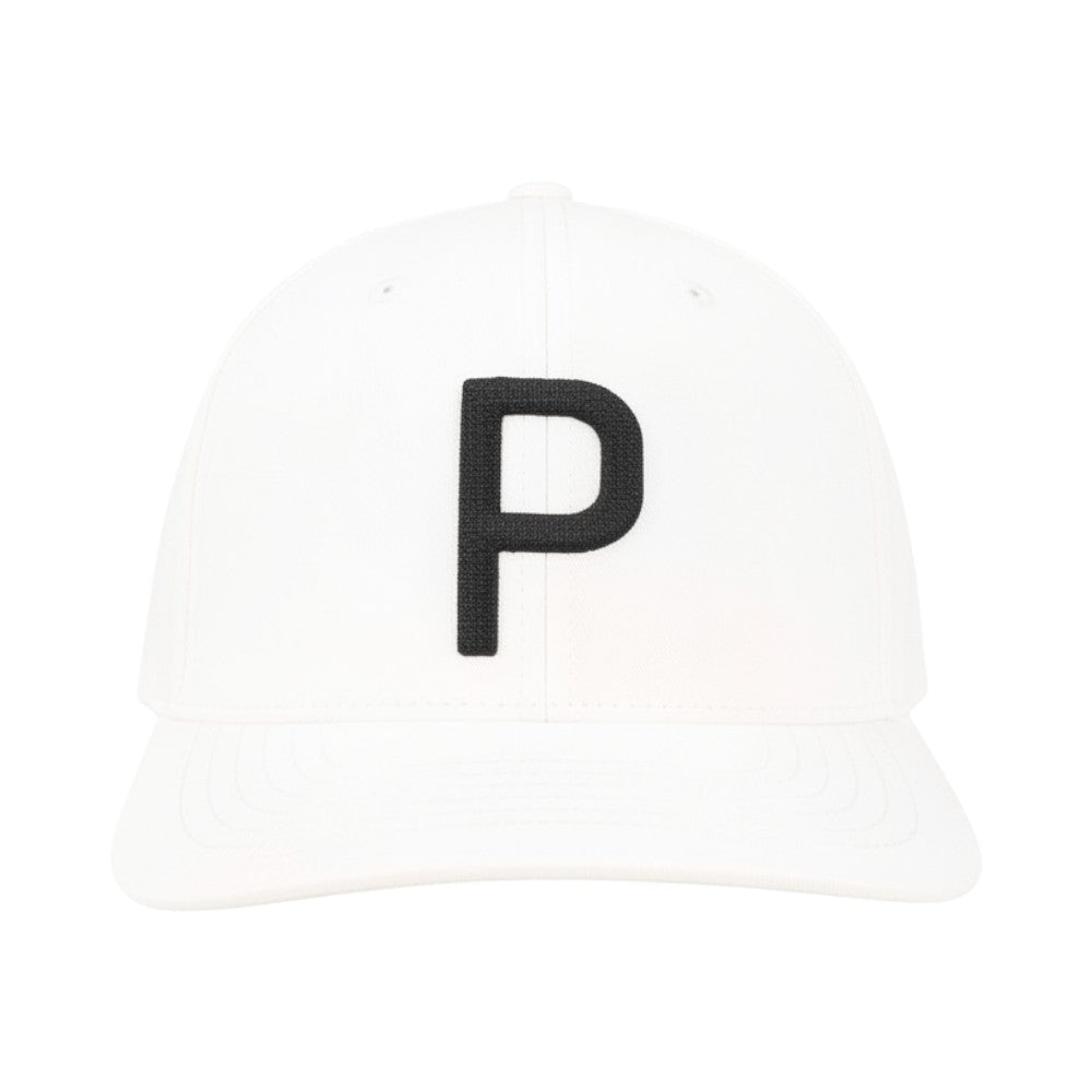 Puma Heritage P Tech White Glow Black Cap