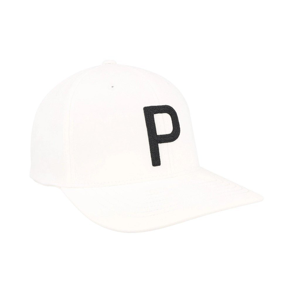 Puma Heritage P Tech White Glow Black Cap
