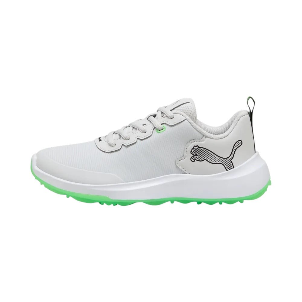 Puma Junior Gruve White Green Shoes