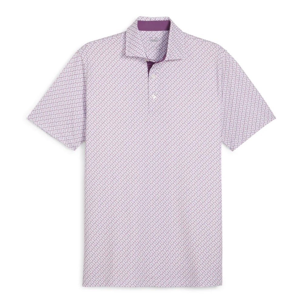 Puma MATTR Anchors White Glow/Crushed Berry Polo