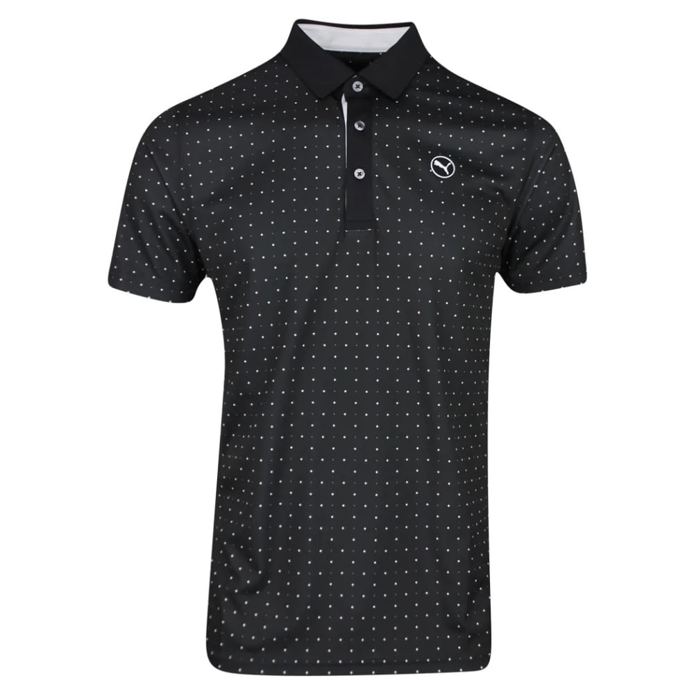 Puma Pure Geo Black Polo