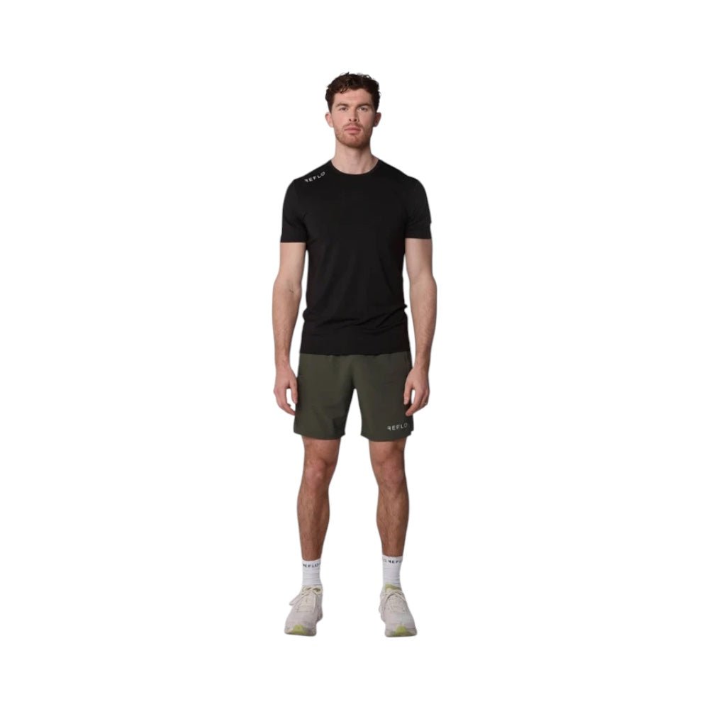 Reflo Braan Black Performance T-Shirt