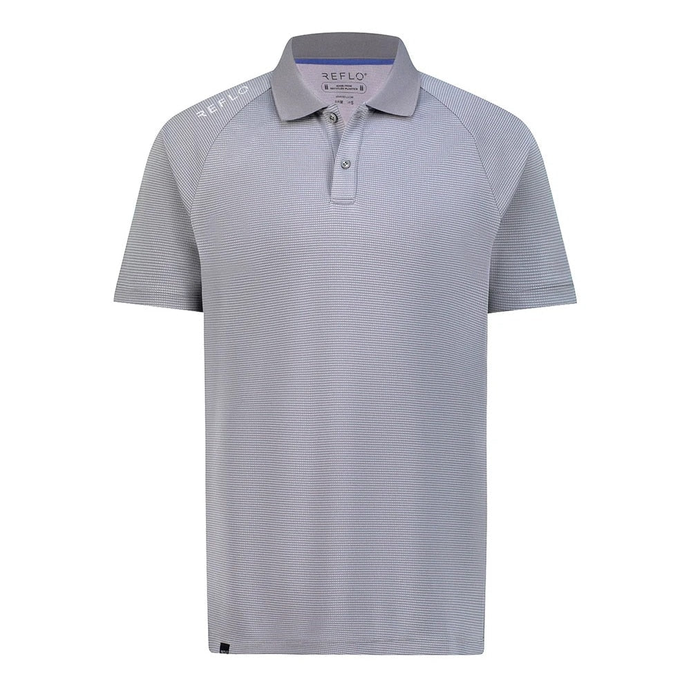 Reflo Mira Short Sleeve Tech Grey Polo