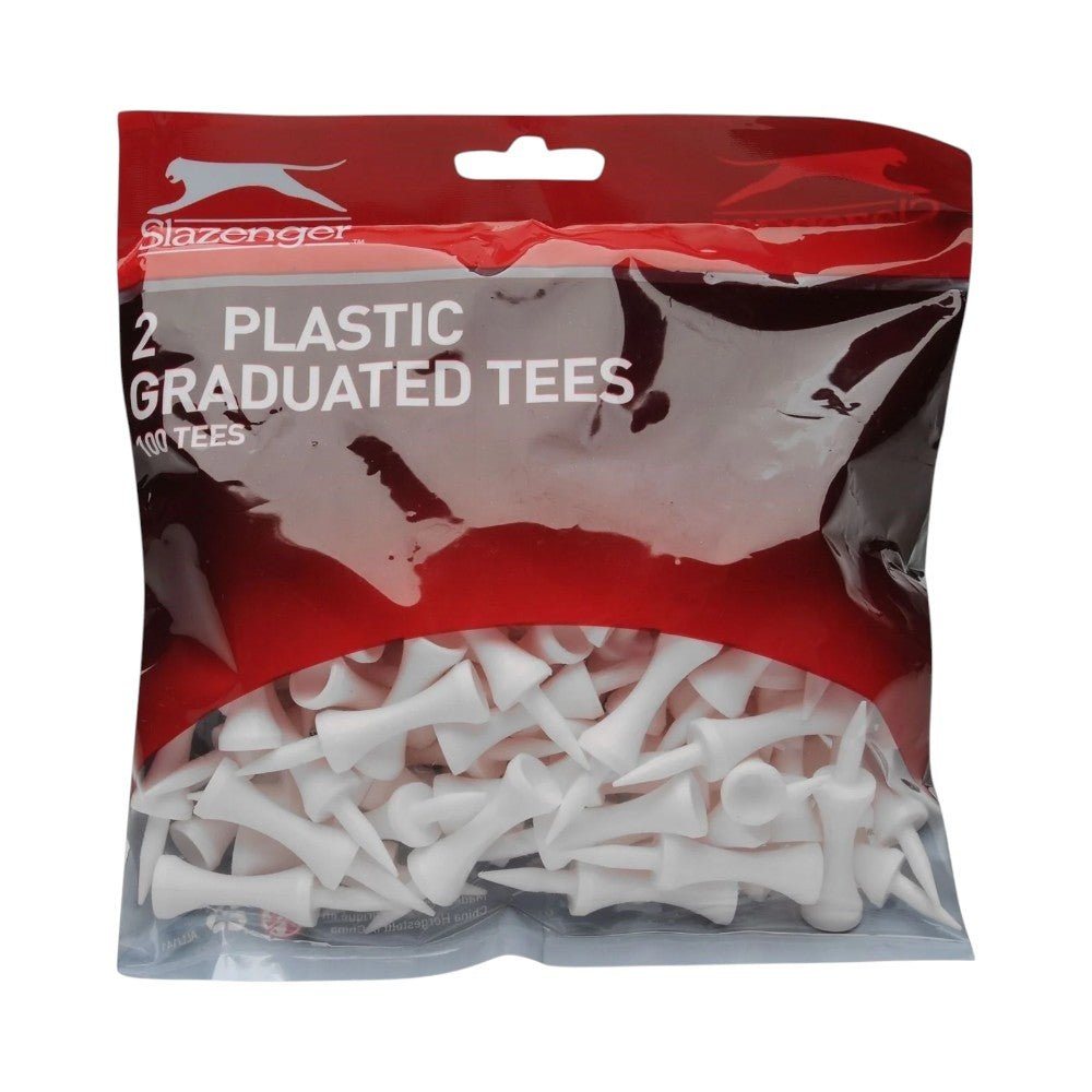 Slazenger 2 Plastic Graduated Tees (100)