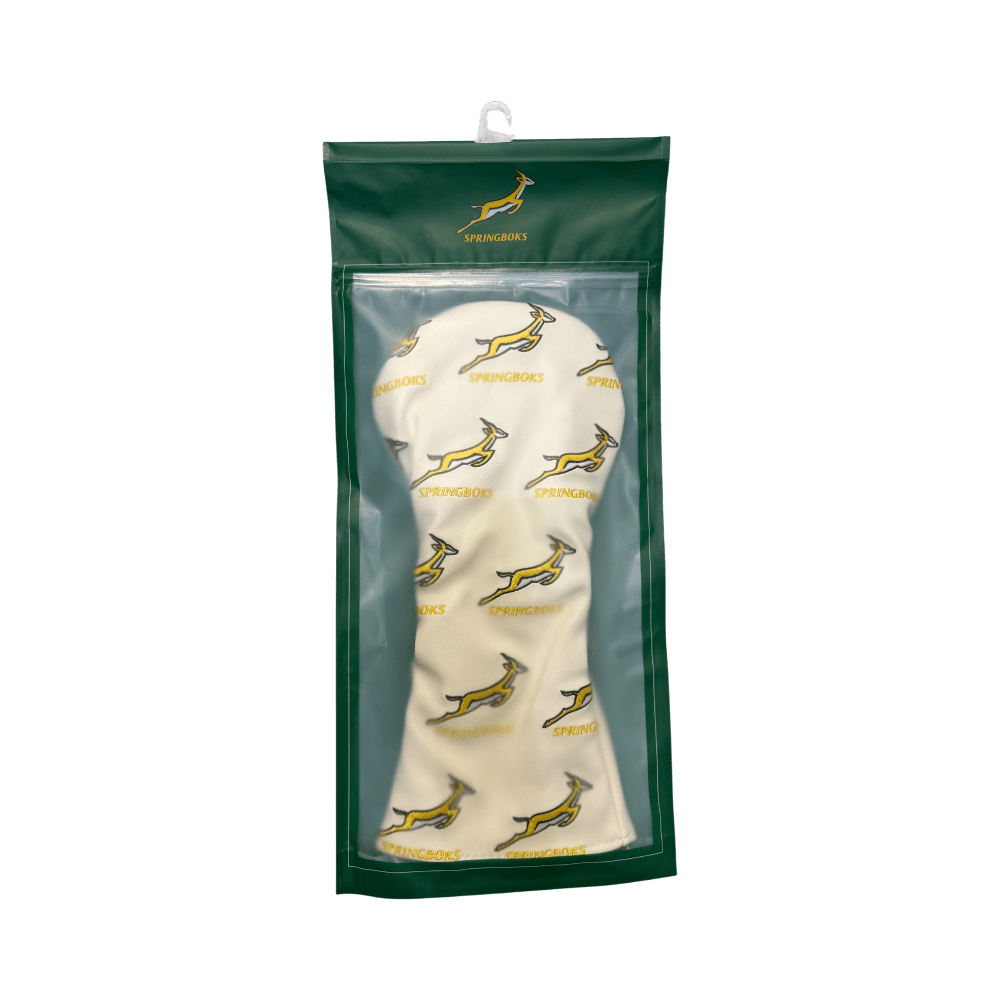 Springbok Official Driver Cover White