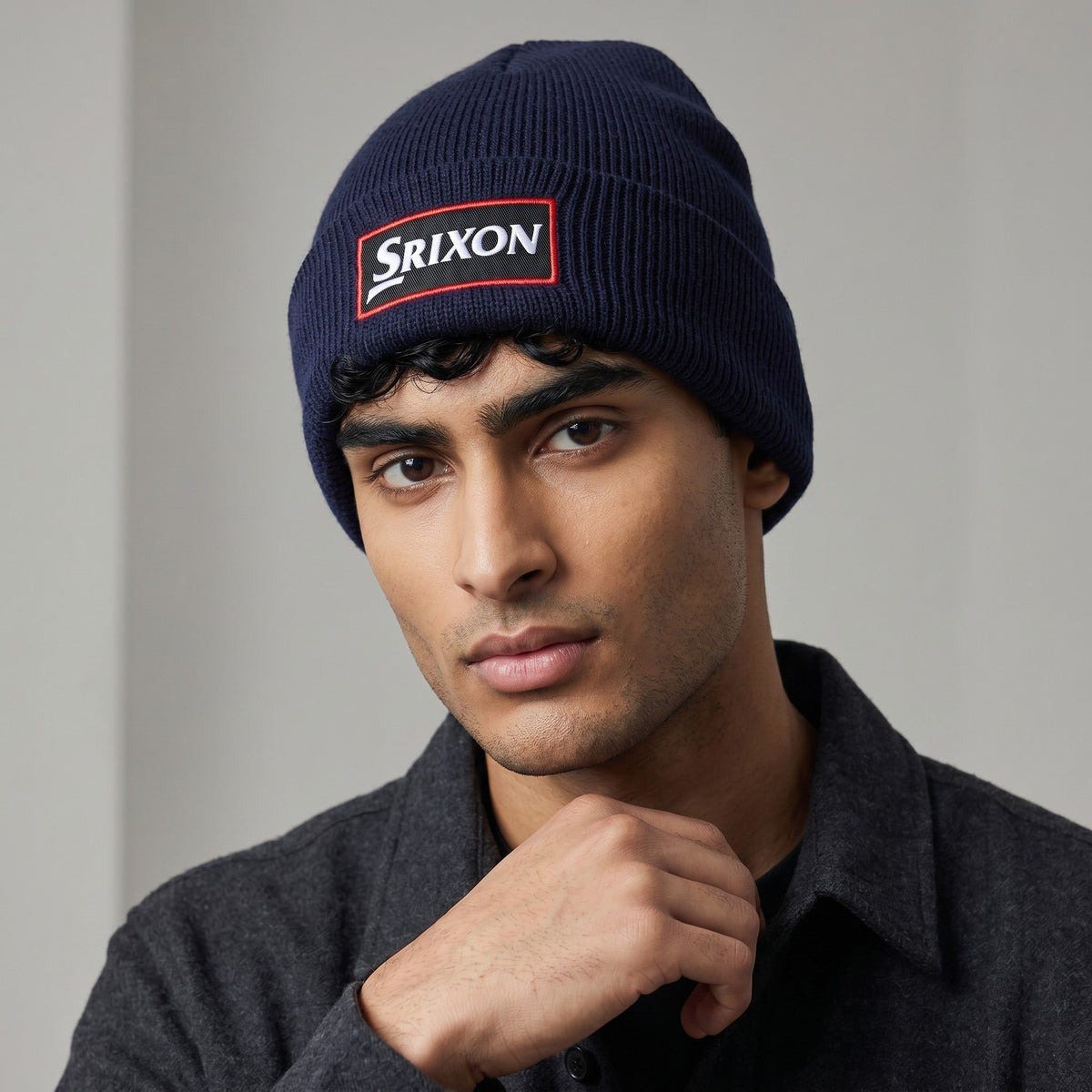 Srixon Beanie Bonnet Navy