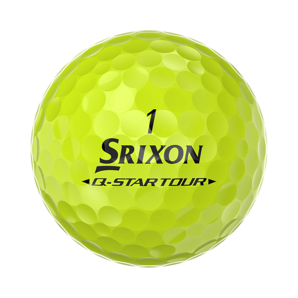 Srixon Q-Star Tour Divide Yellow/Red Golf Balls