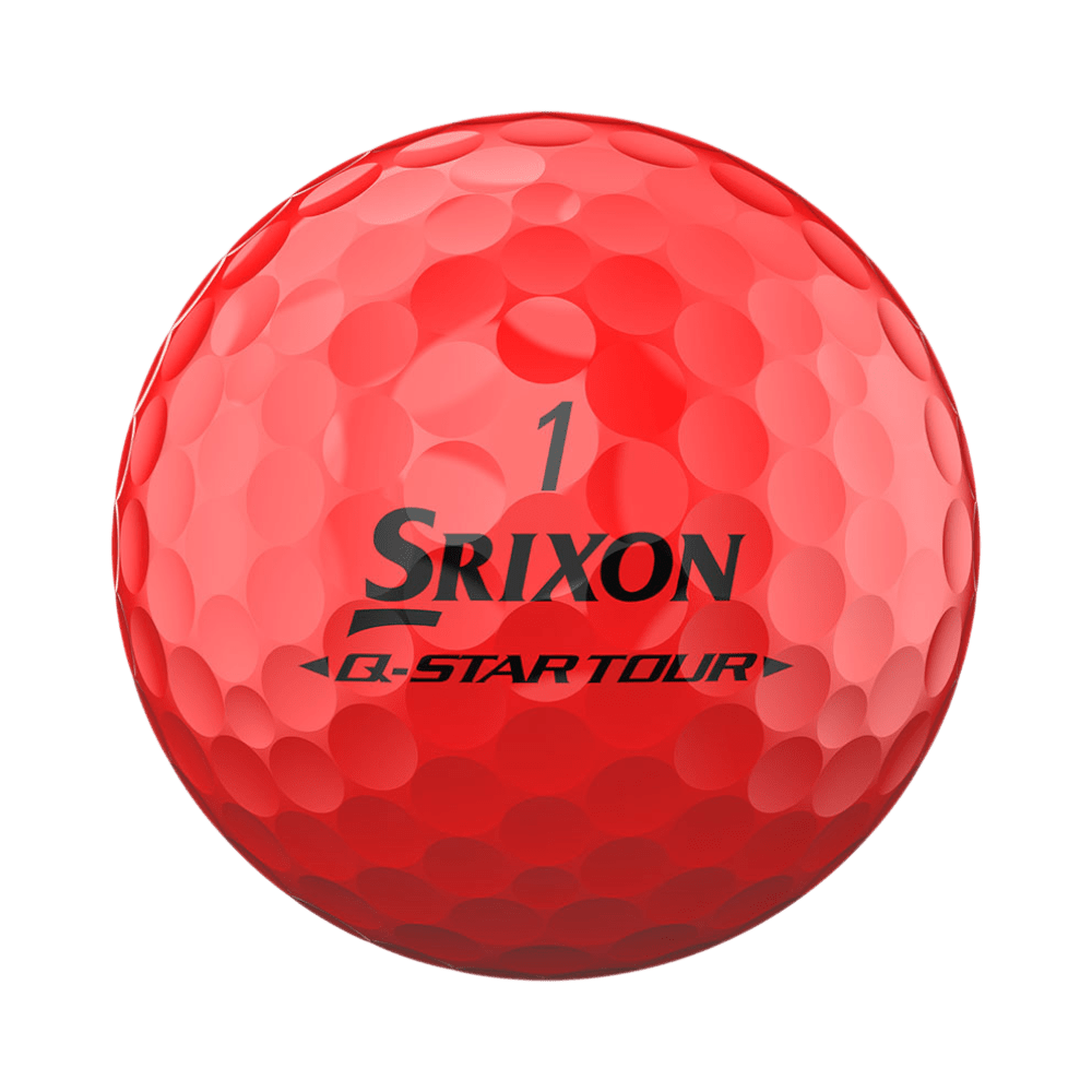 Srixon Q-Star Tour Divide Yellow/Red Golf Balls