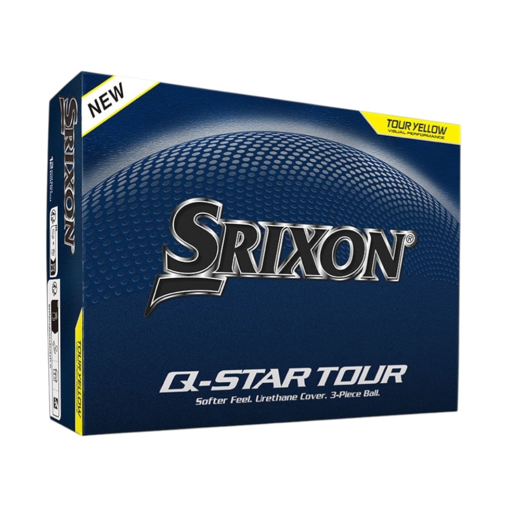 Srixon Q-Star Tour Yellow Golf Balls