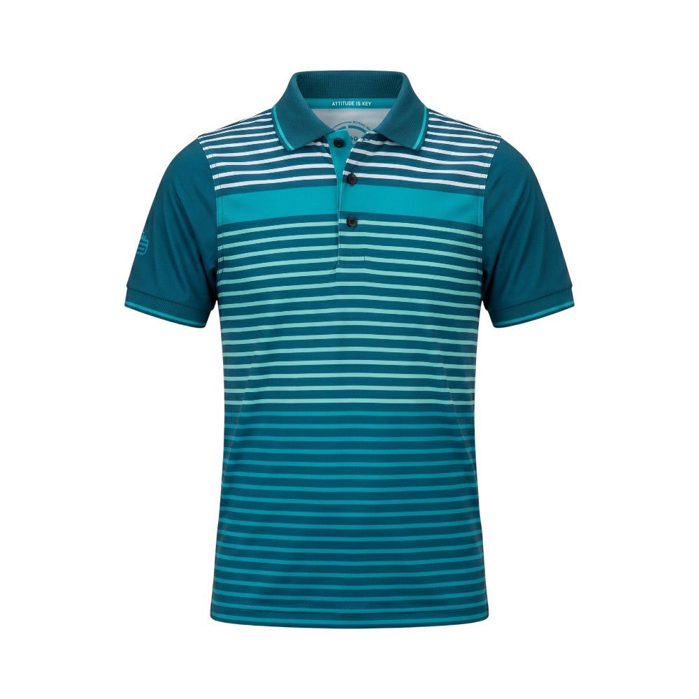 Swagg Boys Elevate Dry Tech Performance Blue Coral Shirt