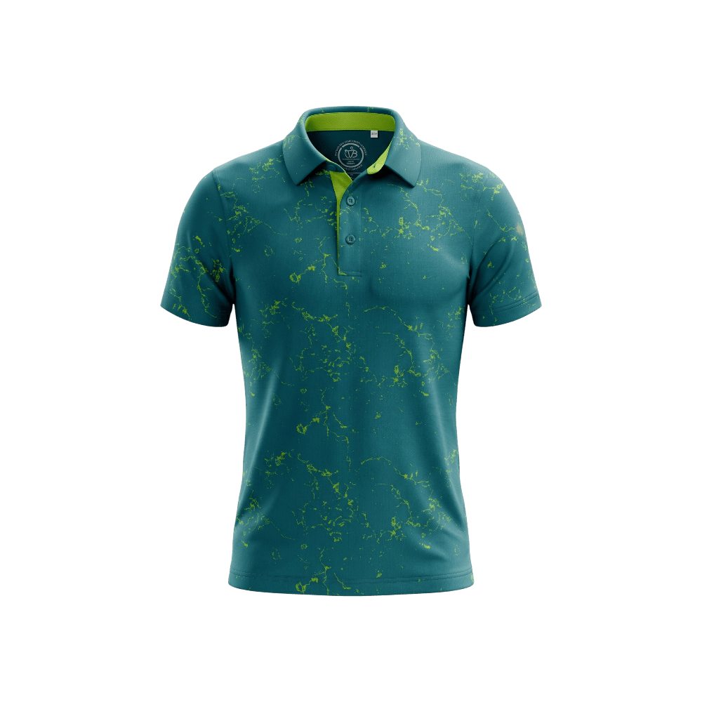 Swagg Boys Marbled Dry Tech Performance Biscay Shirt