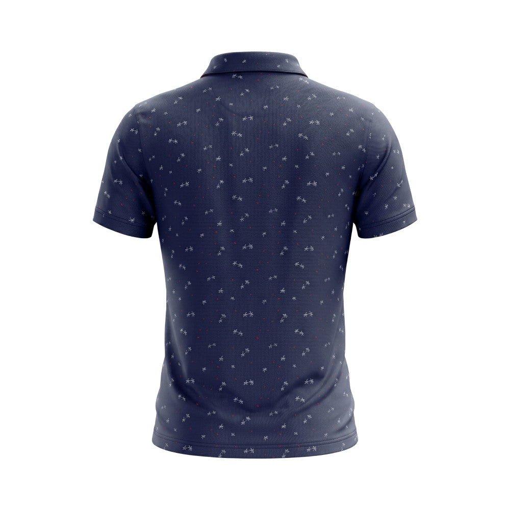 Swagg Boys Summer Vibes Dry Tech Performance Navy Pink Shirt