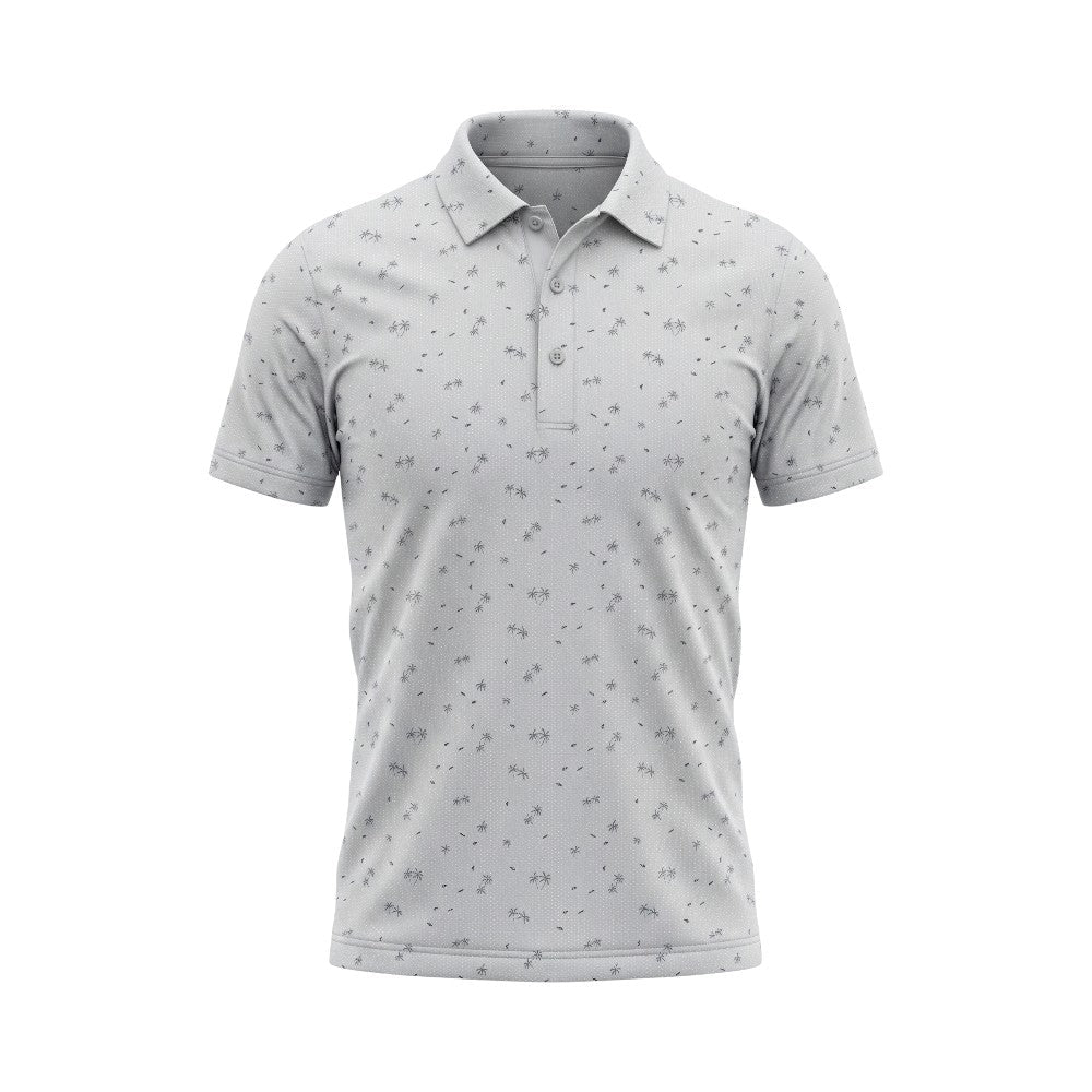 Swagg Boys Summer Vibes Dry Tech Performance White Grey Shirt
