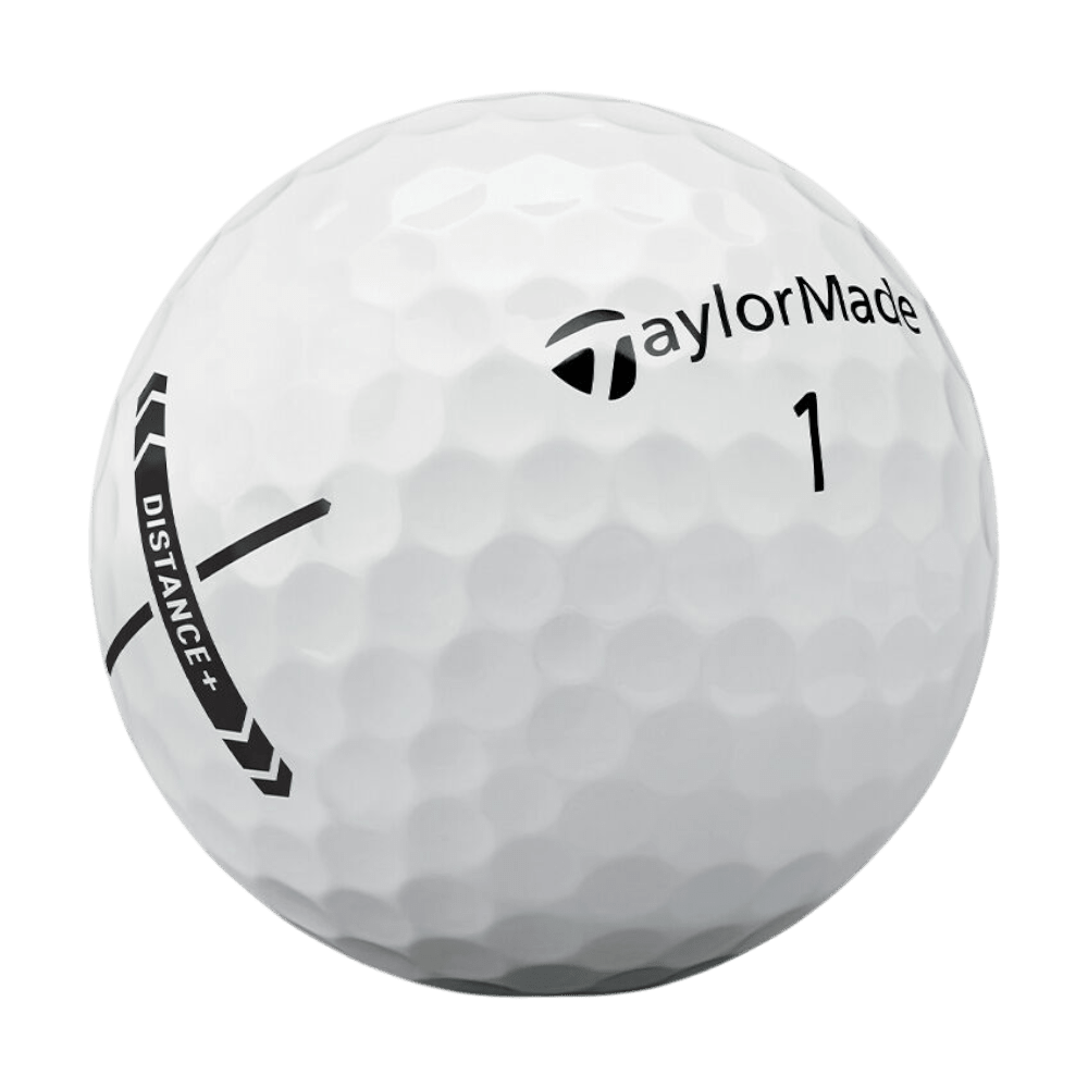 TaylorMade Distance+ 2025 White Golf Balls