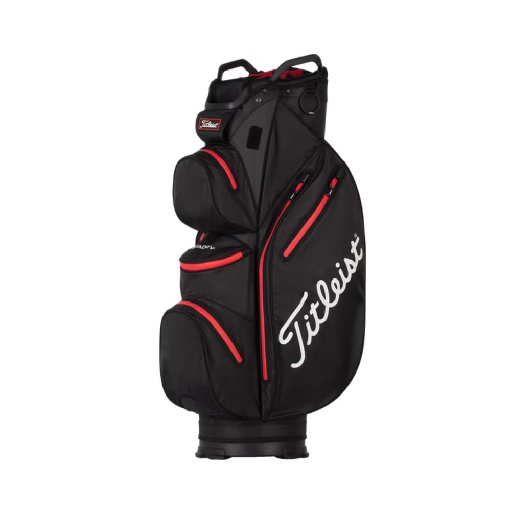 Titleist Black/Red Cart 14 Stadry Bag