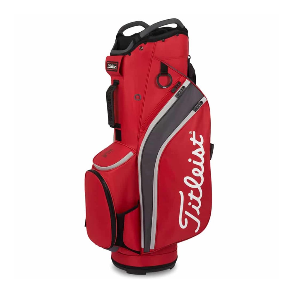 Titleist Cart 14 Bag Dark Red/Graphite/Grey