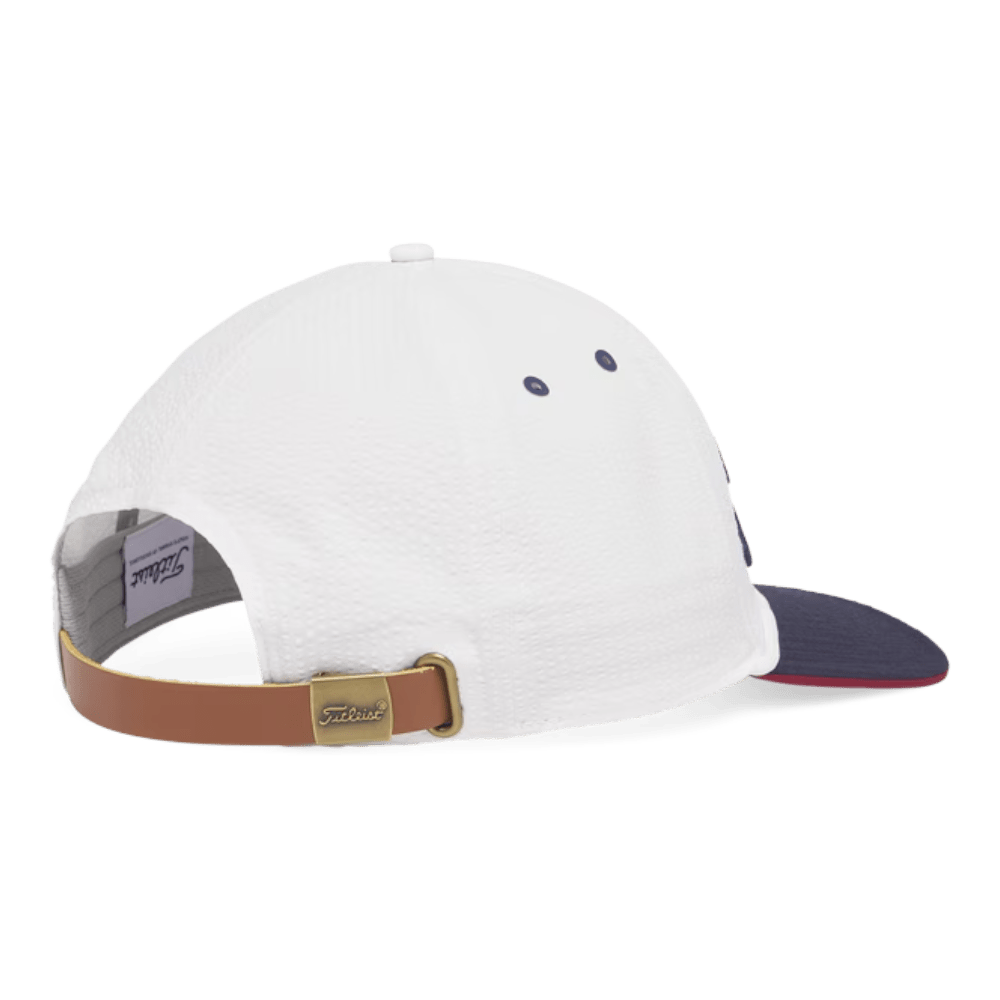 Titleist Nautical Links Players Seersucker Cap