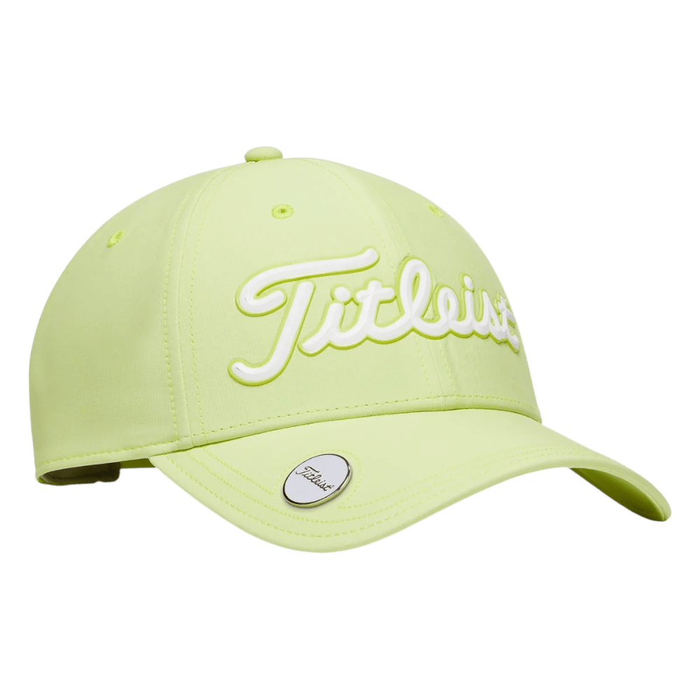 Titleist Players Performance Ball Marker Lime/White Cap