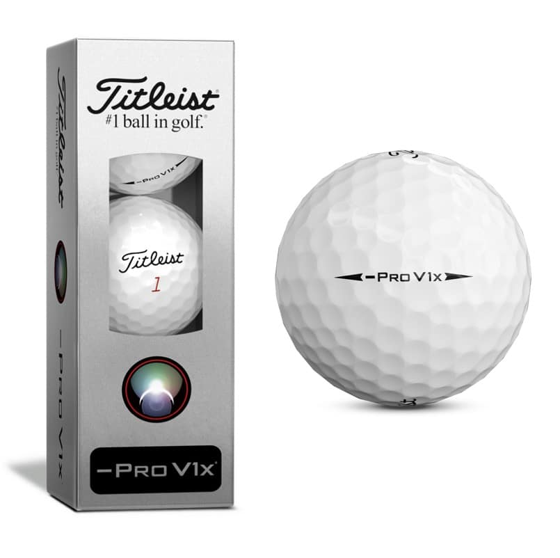 Titleist -Pro V1X Left Dash Golf Balls