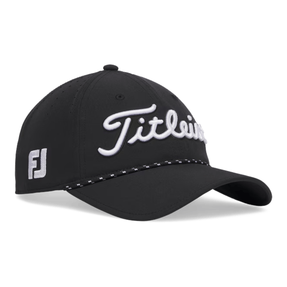 Titleist Tour Breezer Black/White Cap
