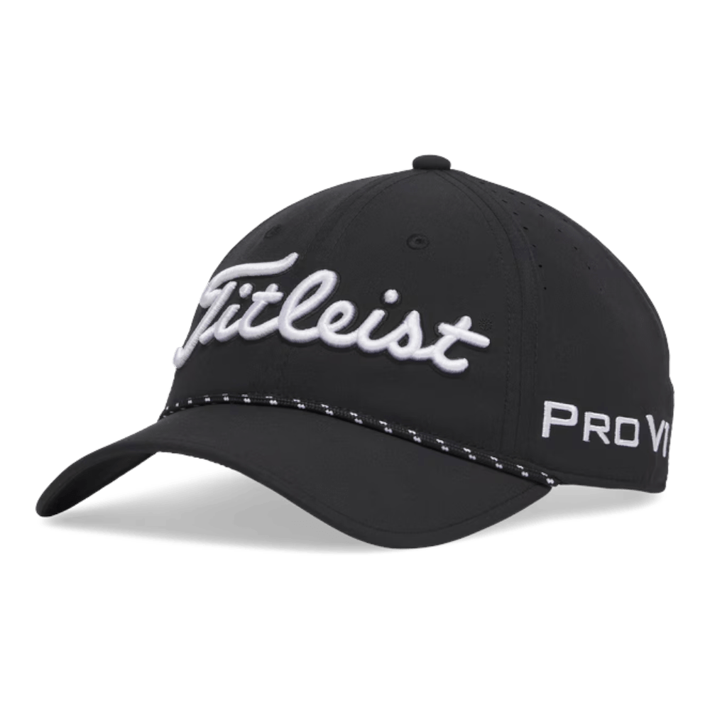 Titleist Tour Breezer Black/White Cap