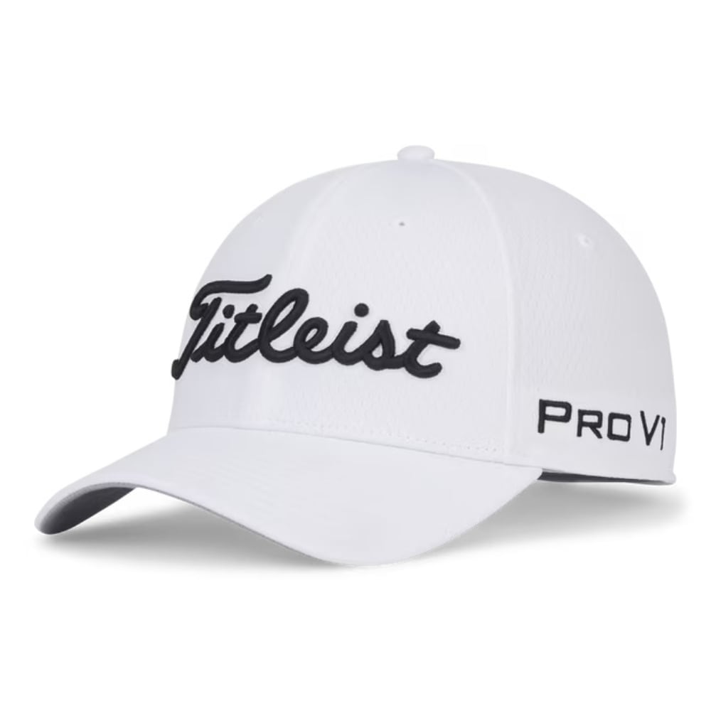 Titleist Tour Elite White/Black Cap