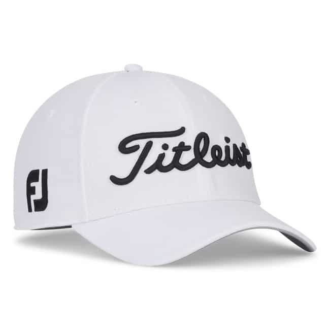 Titleist Tour Elite White/Black Cap