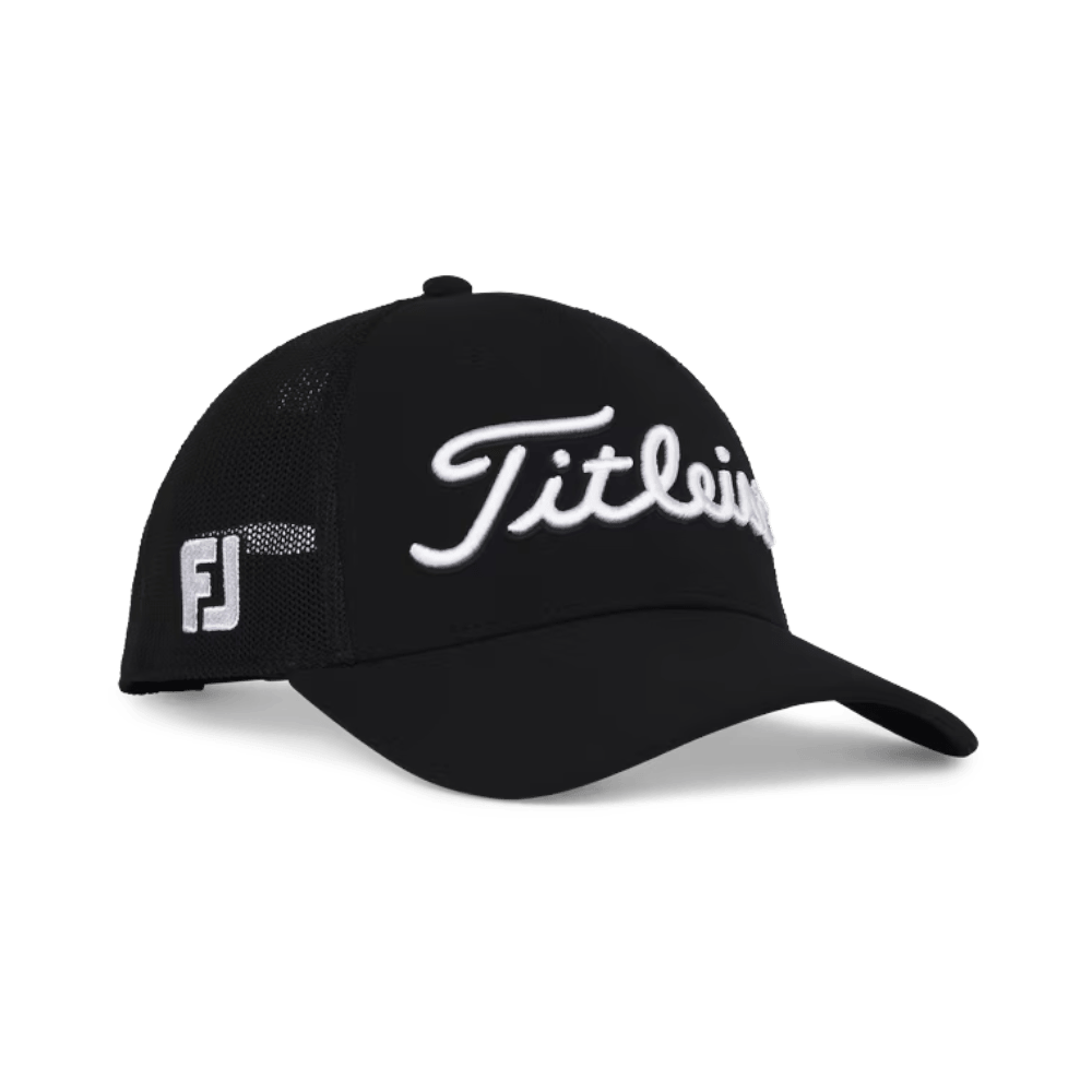 Titleist Tour Performance Mesh Black/White Cap
