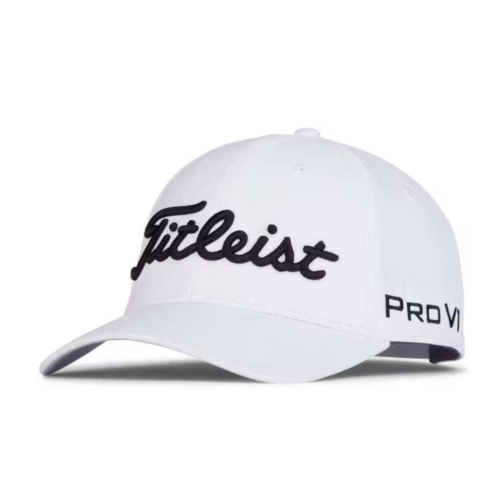 Titleist Tour Performance White/Black Cap
