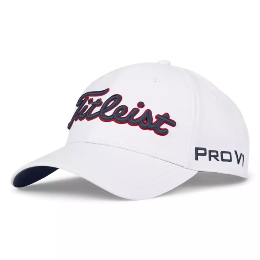 Titleist Tour Performance White/Navy/Red Cap