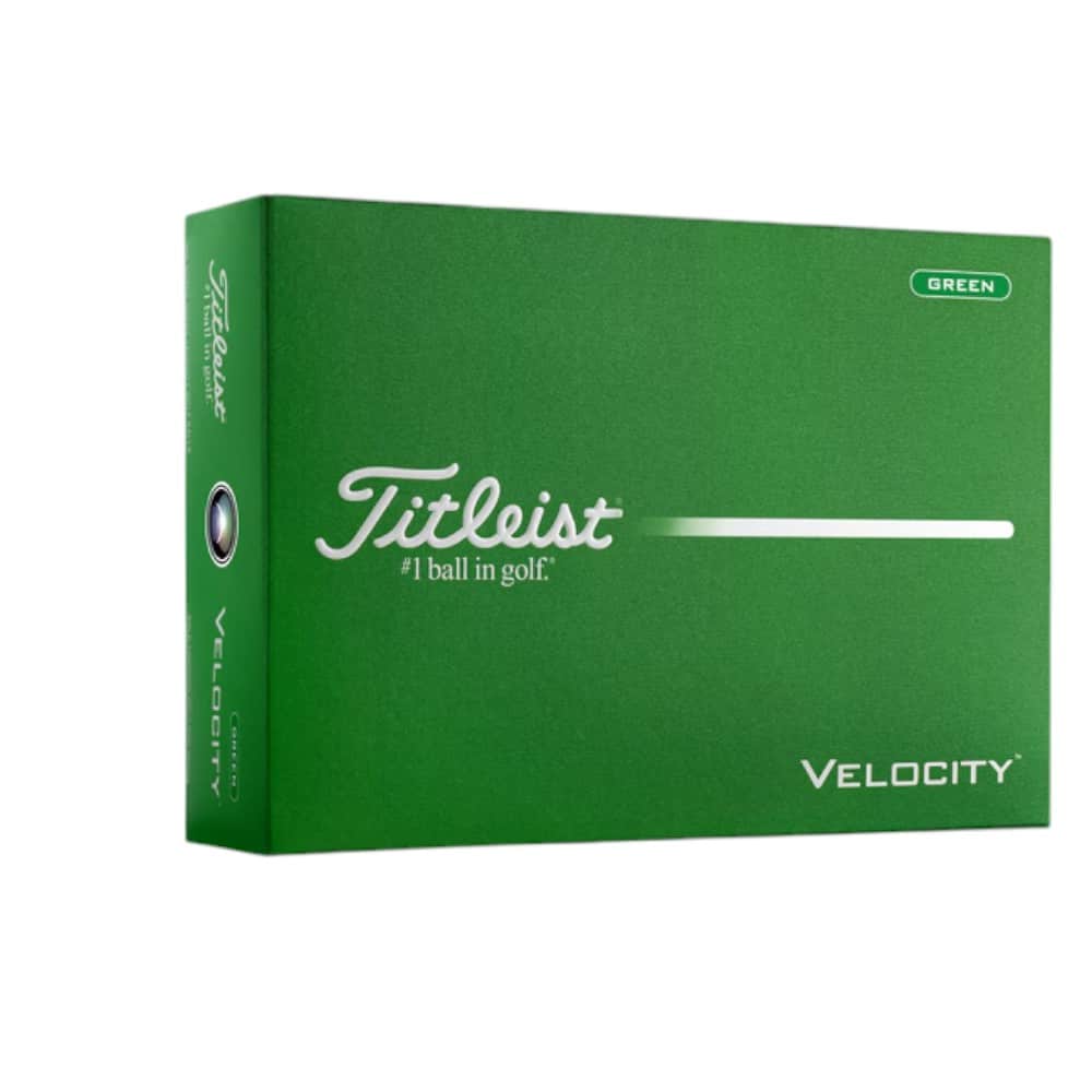 Titleist Velocity 2026 Green Golf Balls