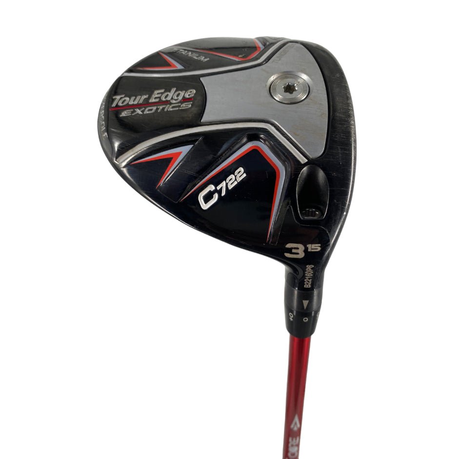 Tour Edge Exotics C722 Titanium 15º 3 Wood (Pre Owned)