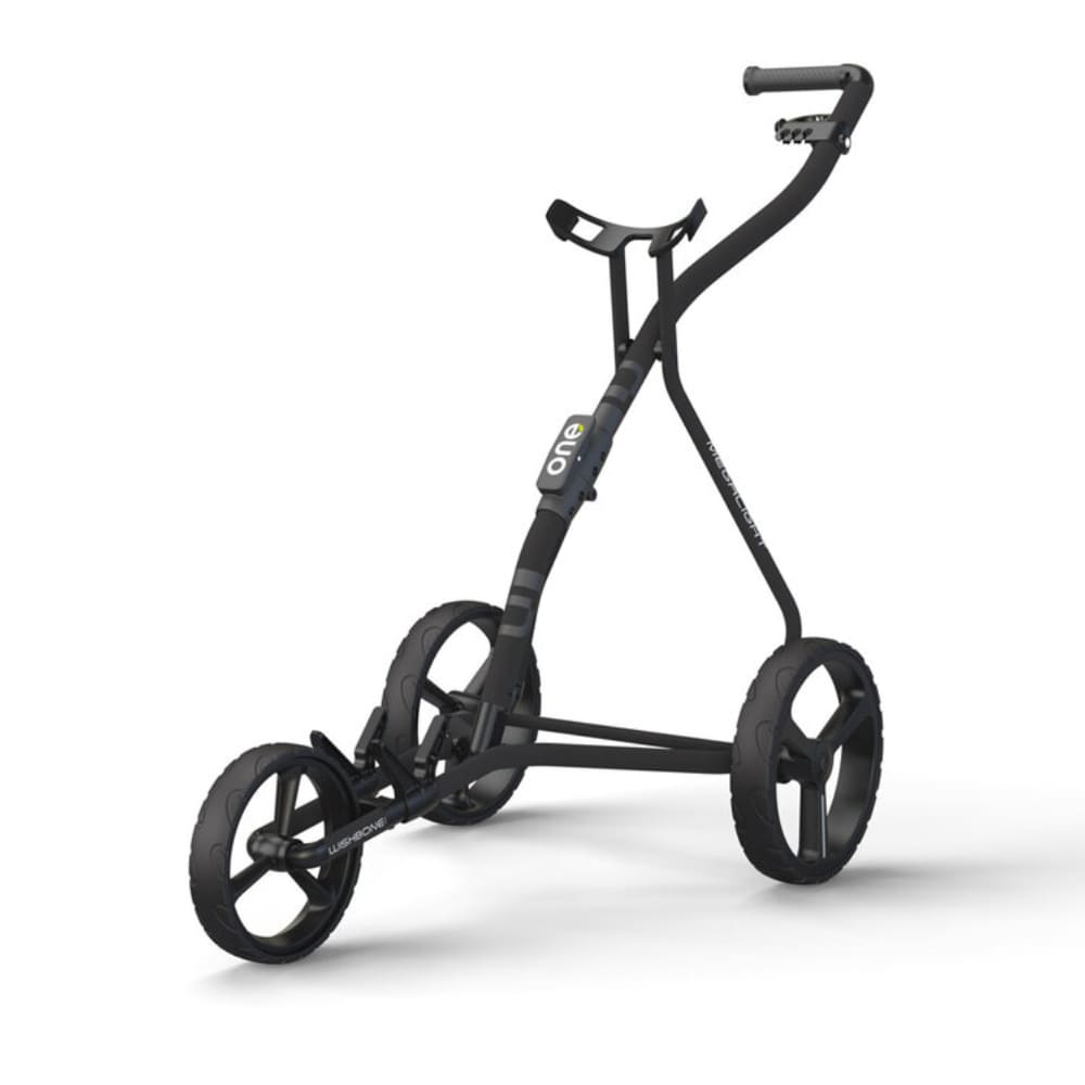 Wishbone One Charcoal/Black Push Cart