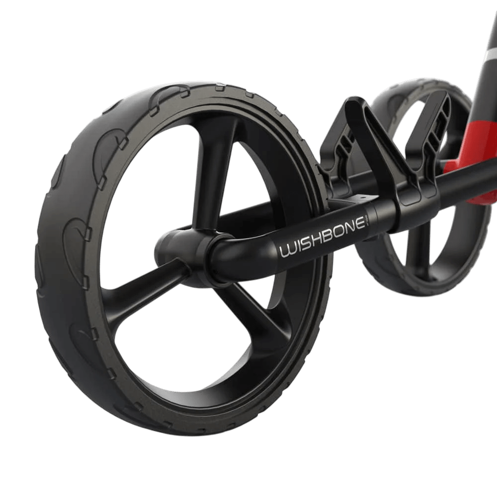 Wishbone One Charcoal/Black Push Cart