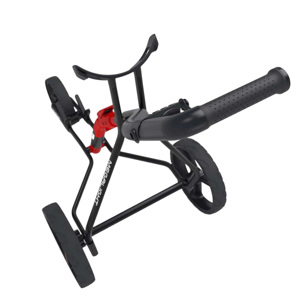 Wishbone One Charcoal/Blue Push Cart